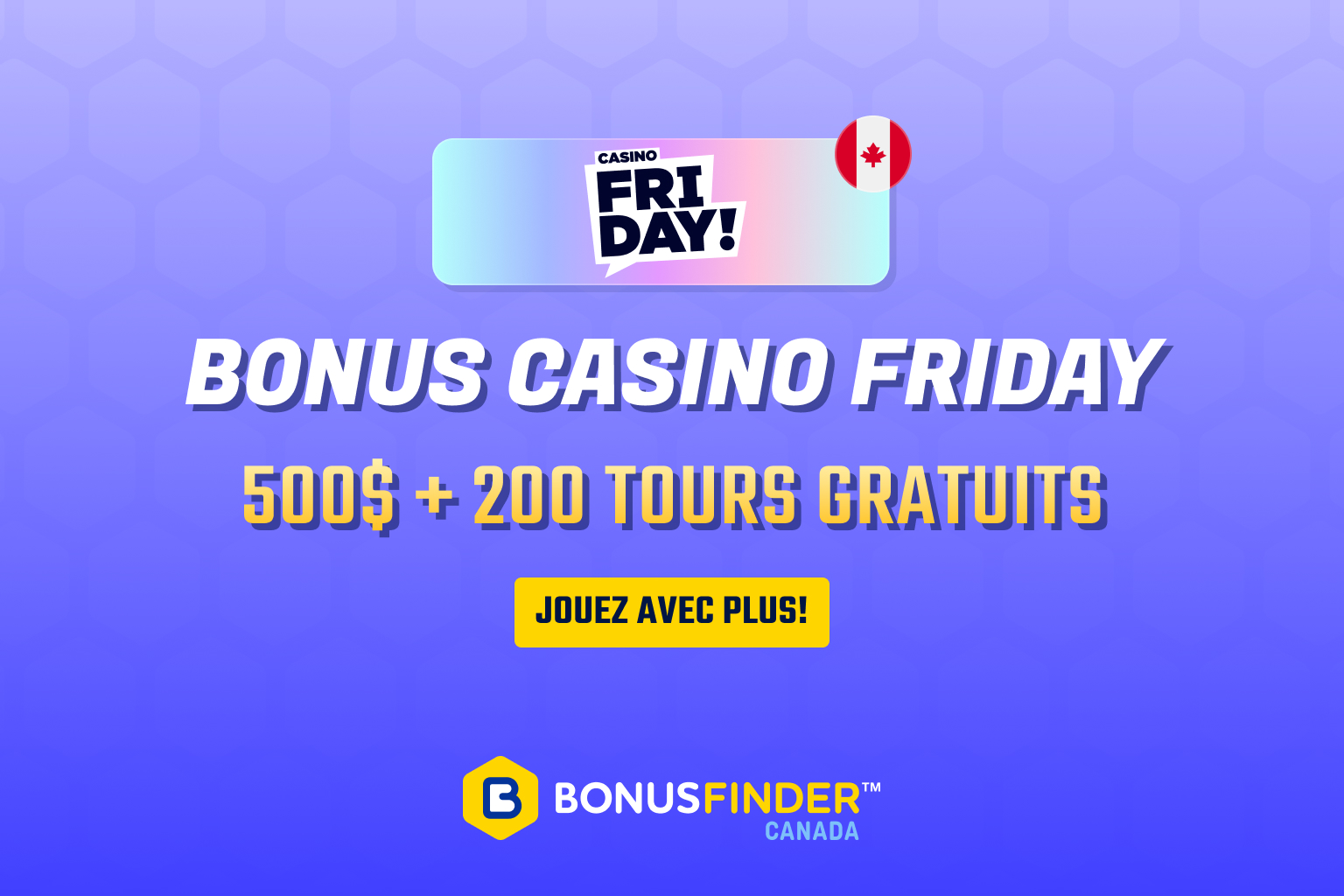 CasinoFriday Bonus