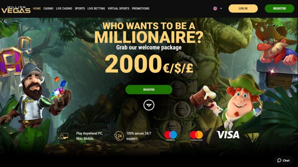 Million Vegas Casino bonus