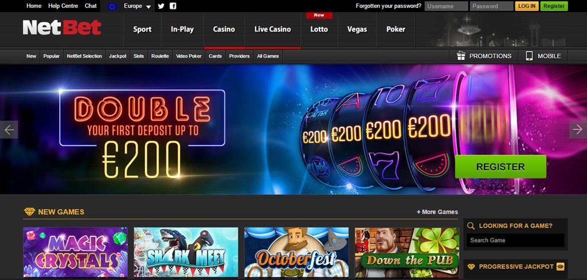 Netbet Casino Bonus