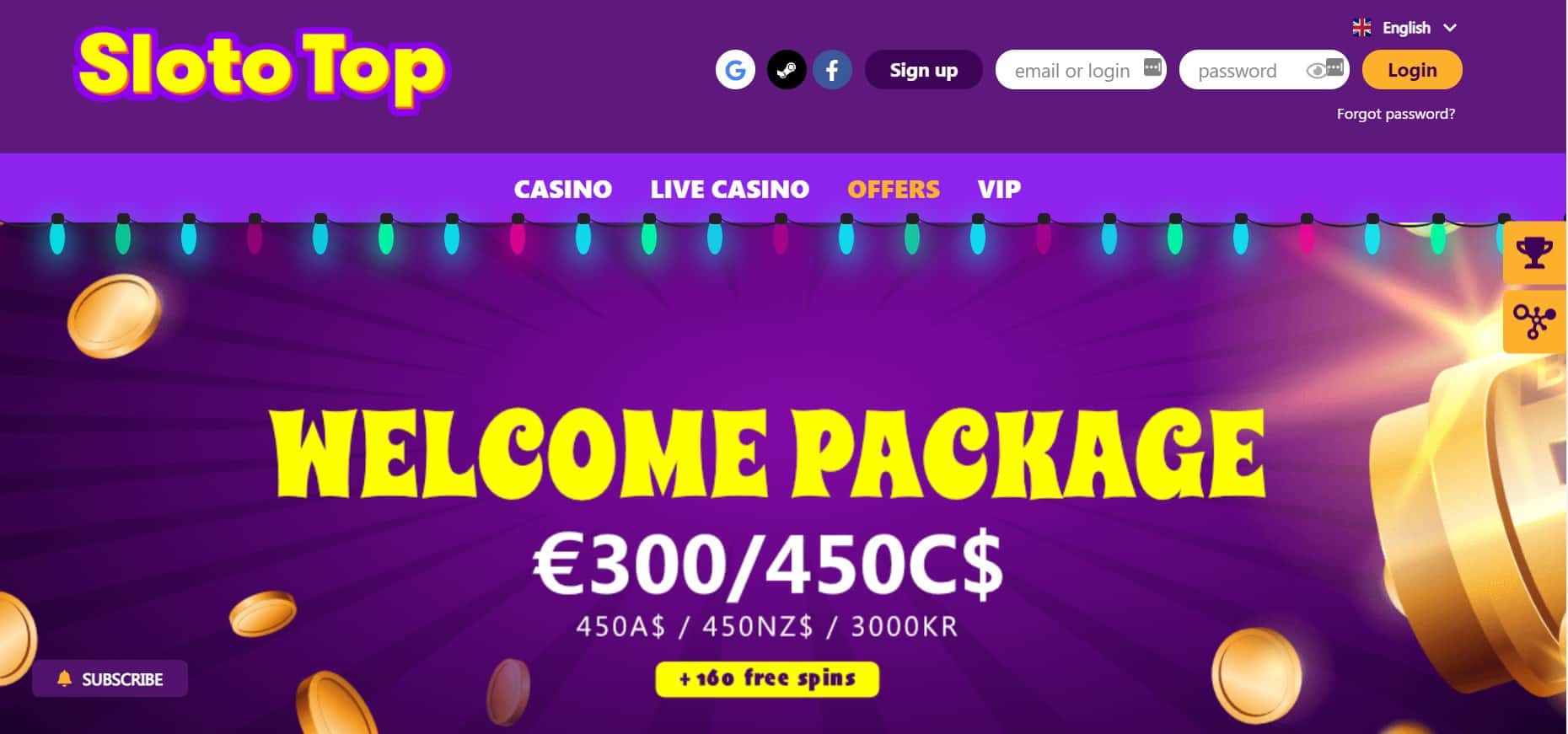 Slototop Casino kokemuksia