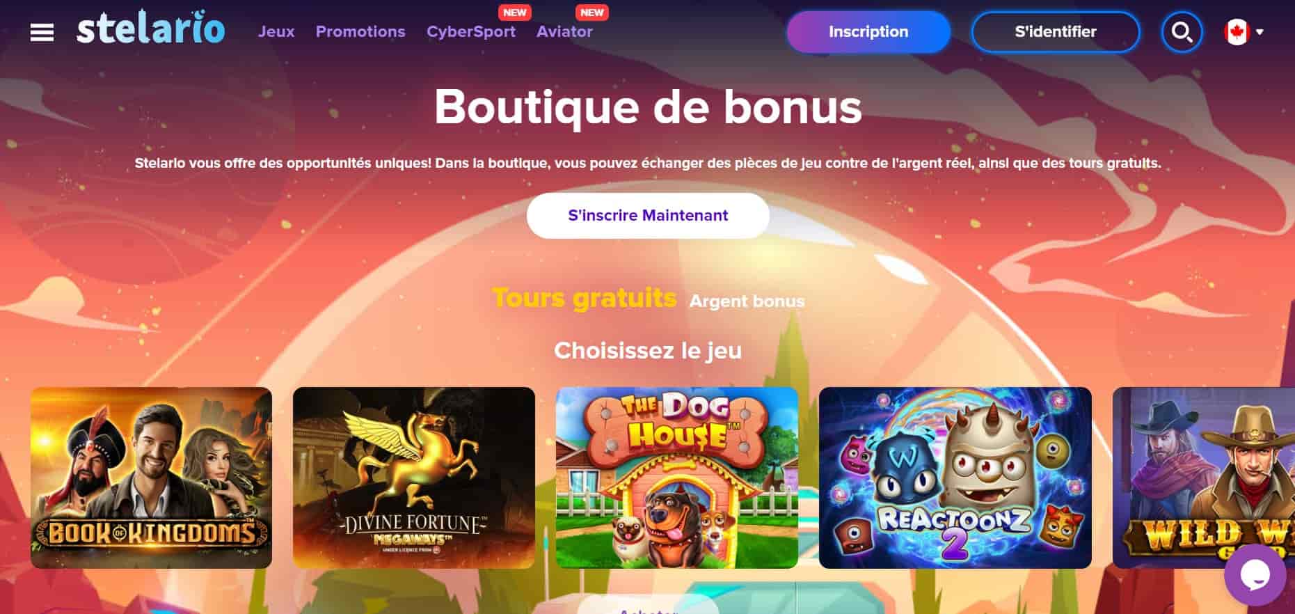 Stelario Casino Bonus