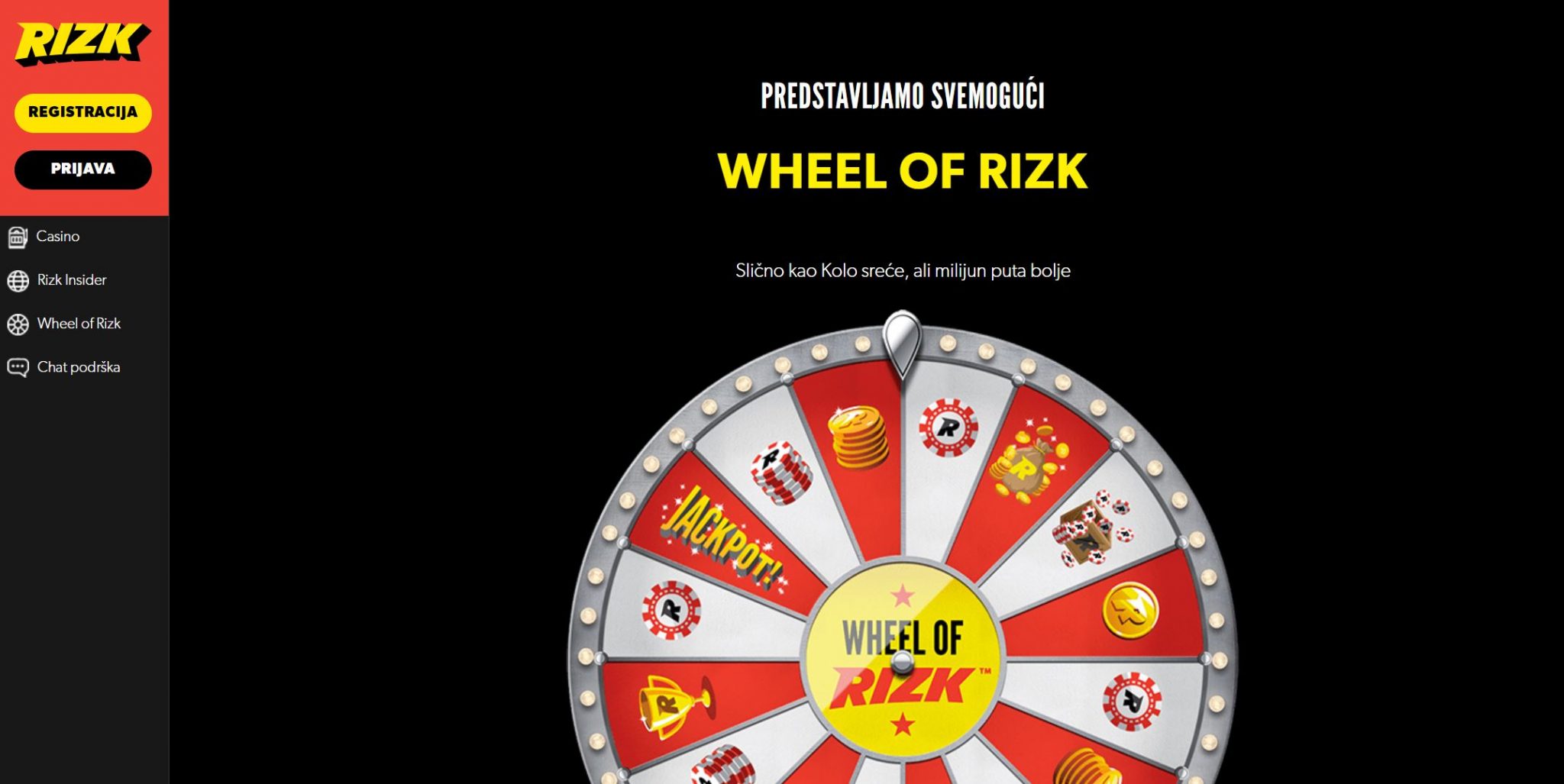 Rizk Casino joulukalenteri