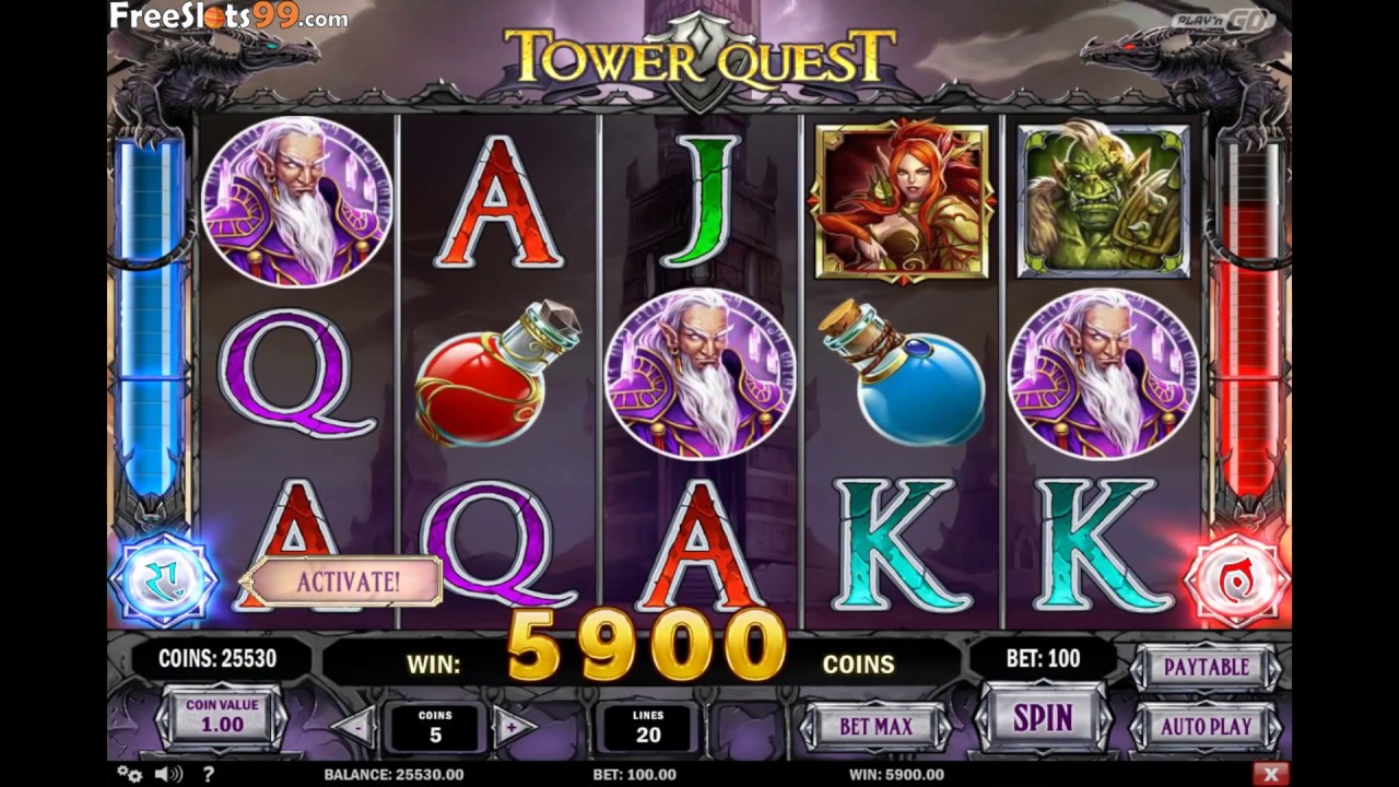 tower quest slots