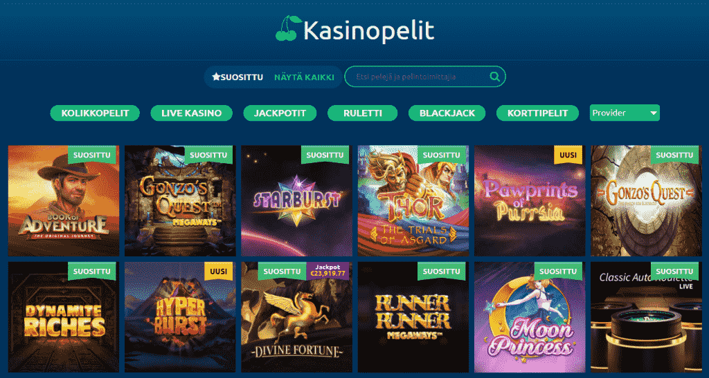 turbonino casino pelit