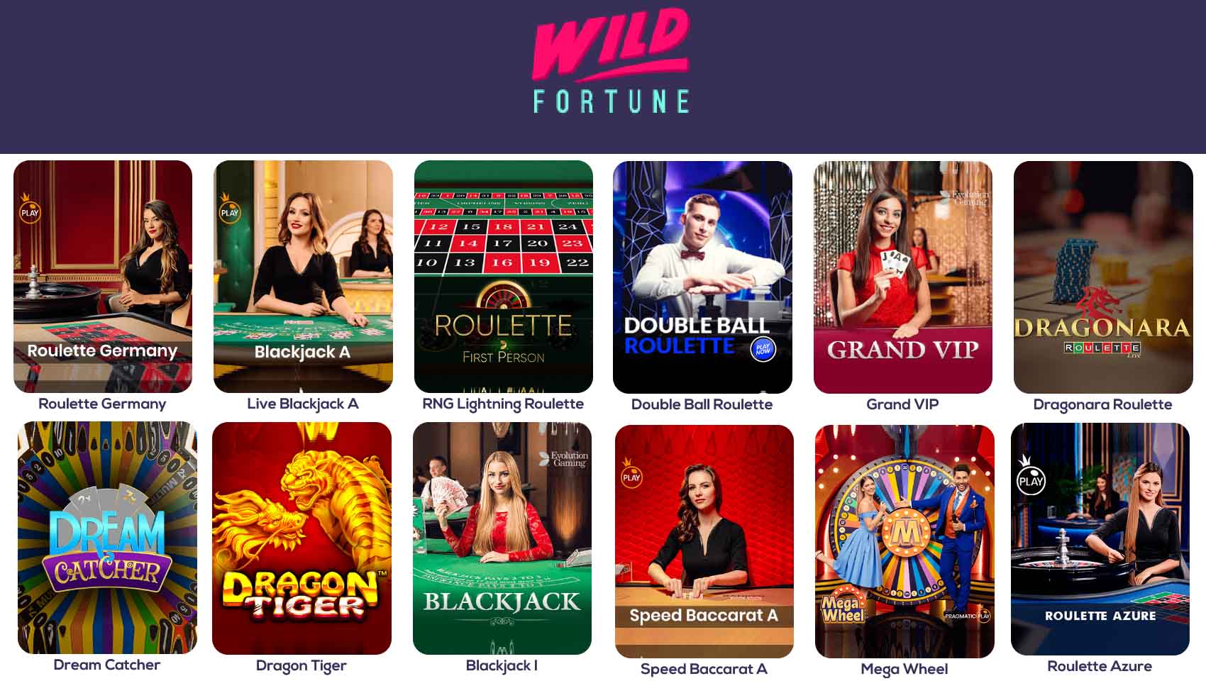 Wild fortune casino turnaukset