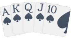 Pokerikädet - kuningasvarisuora