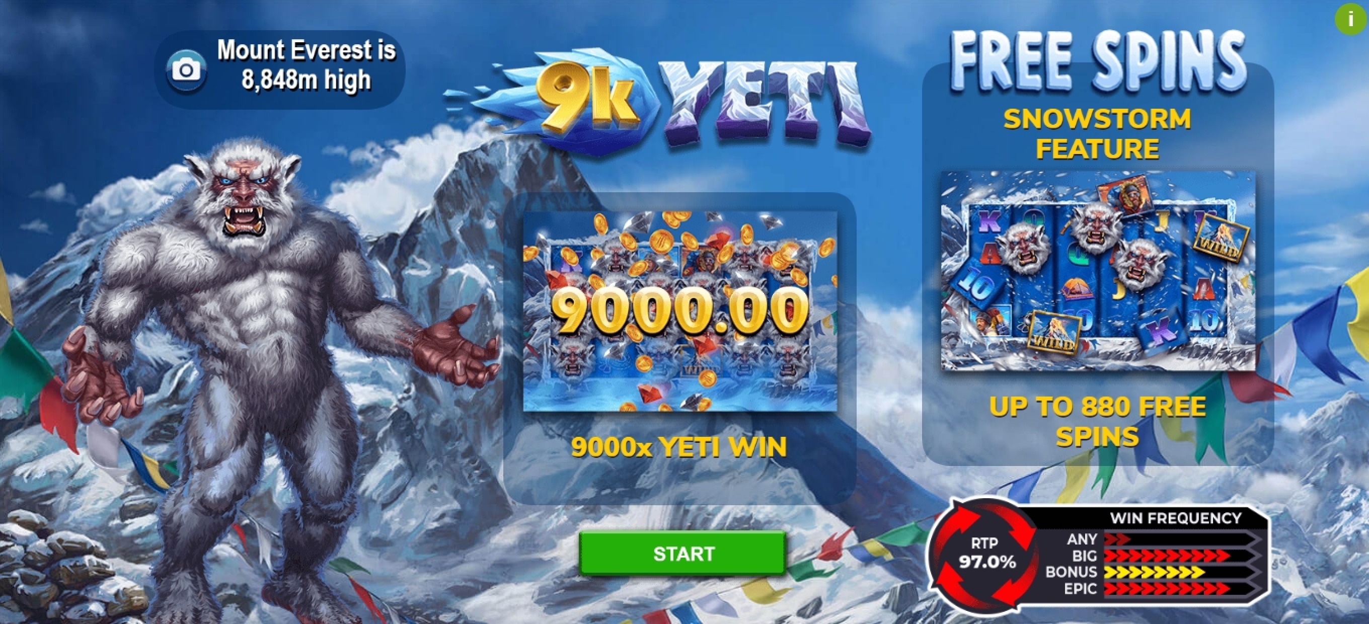 yeti slot