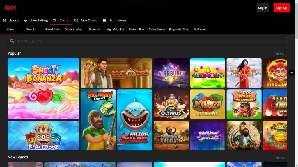iBet Casinon Kampanjoita